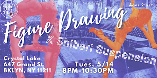 5/14 Shibari Suspension x Figure Drawing-Brooklyn Hearts Club @Crystal Lake primary image