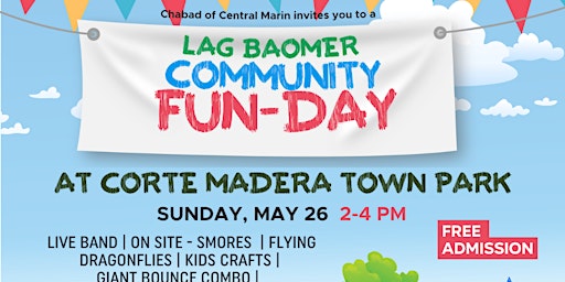 Imagem principal de Community Fun Day celebrating Lag Baomer!
