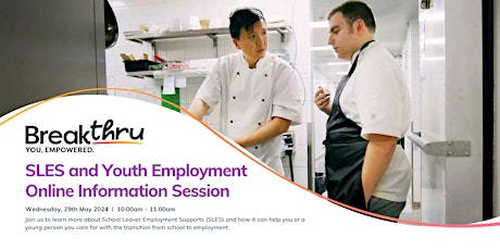 SLES and Youth Employment Online Information Session