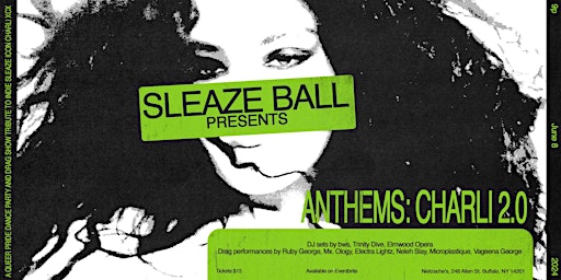 sleaze ball presents anthems: charli 2.0  primärbild