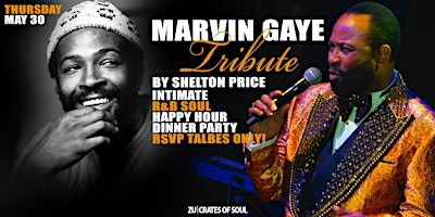 THE MARVIN GAYE TRIBUTE (Happy Hour) primary image