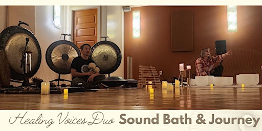 Imagem principal de Healing Voices Duo - Sound Bath & Healing Journey