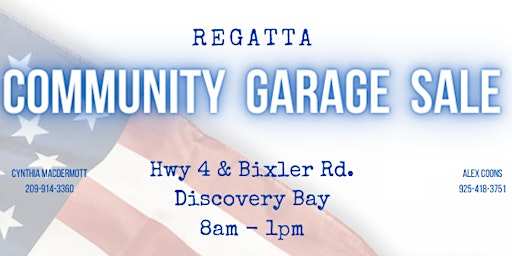 Hauptbild für Regatta Community Garage Sale