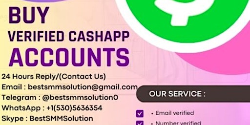Imagem principal do evento 7 Best Sites To Buy Verified CashApp Account