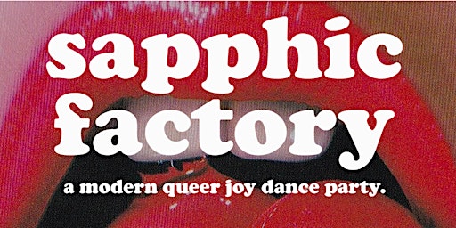 Image principale de Sapphic Factory: Queer Joy Party