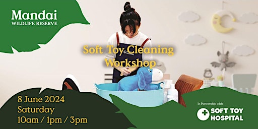 Imagem principal do evento Soft Toy Cleaning Workshop (Paid)