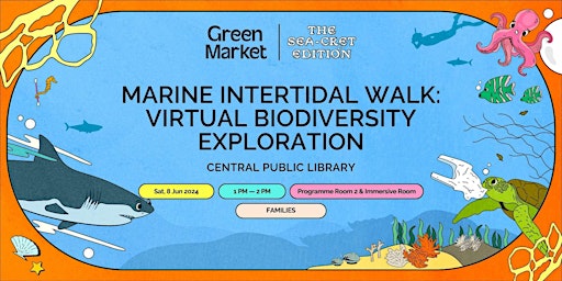 Imagen principal de Marine Intertidal Walk: Virtual Biodiversity Exploration | Green Market