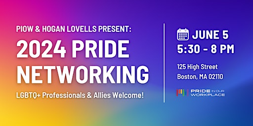 Primaire afbeelding van 2024 Pride Networking: OUT & Allied in Boston