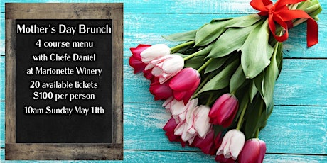 4 Course Mother's Day Brunch with Chefe Daniel