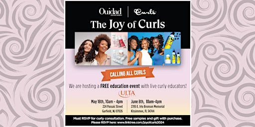 Imagem principal do evento Experience the Joy of Curls: Free Education Event & Consultation at ULTA