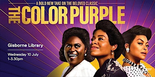 Imagem principal do evento Film: The Colour Purple (PG-13, 2023)