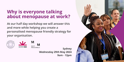 Imagem principal do evento Develop a Menopause Friendly Strategy | Sydney
