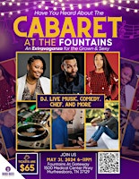 Imagen principal de The Friday Night CABARET at the Fountains! It's Friday and it's live!