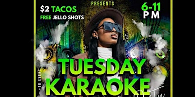 Immagine principale di Karaoke, Paint, Sip & Puff “Taco Tuesday Edition “ 