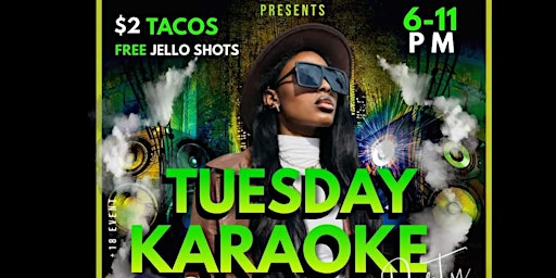 Hauptbild für Karaoke, Paint, Sip & Puff “Taco Tuesday Edition “