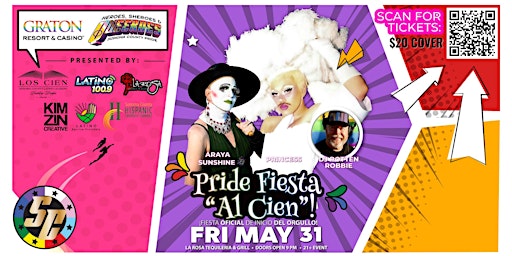 Primaire afbeelding van Sonoma County Pride & Los Cien Presents - Pride Fiesta “Al Cien”!