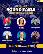 MoreIn24 Round table event - EU elections