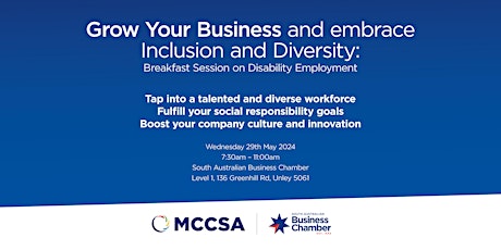 WORKSHOP | Employment with a Disability, Inclusion and Diversity Lens.