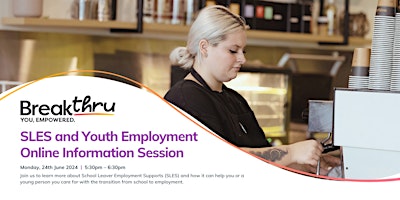 Imagen principal de SLES and Youth Employment Online Information Session