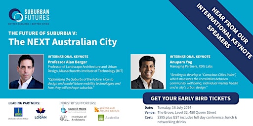 Imagem principal do evento The Future of Suburbia V - The NEXT Australian City