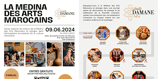 Imagem principal do evento La Médina des Arts Marocains