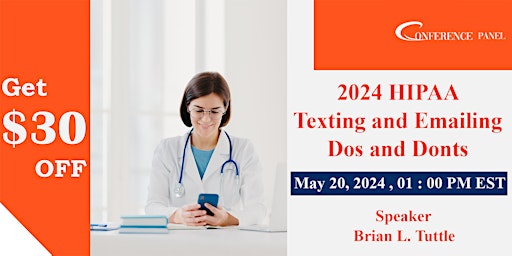Hauptbild für 2024 HIPAA Texting and Emailing - Do's and Don'ts