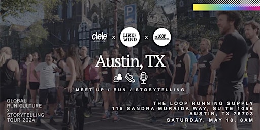 Imagem principal de Austin: Global Run Culture & Storytelling Event