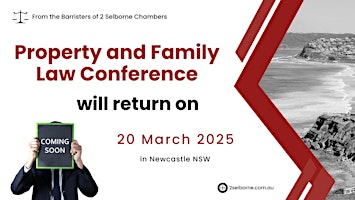 Imagem principal do evento Property and Family Law Conference 2025