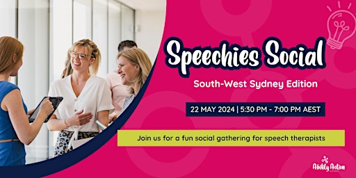Imagem principal do evento ACT/NSW Speechies Social: South-West Sydney Edition