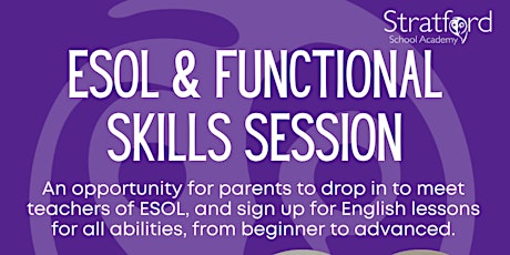 ESOL & Functional Skills session