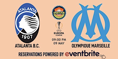 Atalanta v Olympique Marseille | Europa League - Sports Pub Malasaña primary image