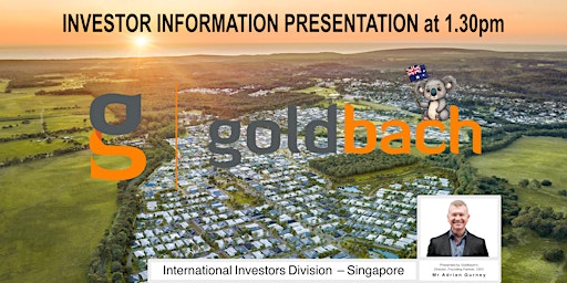 Goldbach Australian Property Expo & Informational Presentation for WA & SA primary image