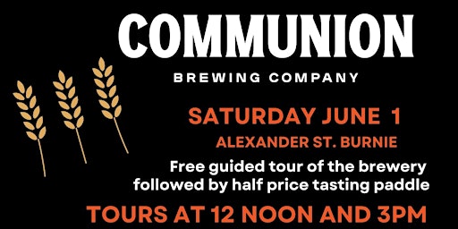 Communion Brewery Tour primary image