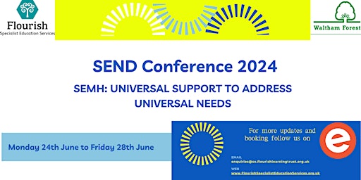 Imagem principal do evento SEMH: UNIVERSAL SUPPORT TO ADDRESS UNIVERSAL NEEDS - Jamie Galpin