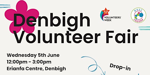 Imagem principal do evento DVSC Denbigh Volunteer Fair - Stall Holders