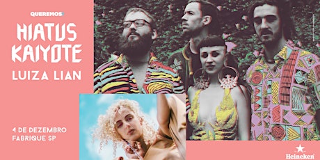 Imagem principal do evento Queremos! Hiatus Kaiyote e Luiza Lian em São Paulo