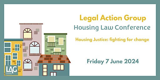 Legal Action Group Housing Conference primary image