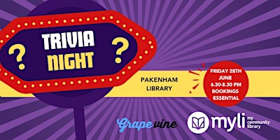 Trivia Night- an Adult program @ Pakenham Library primary image