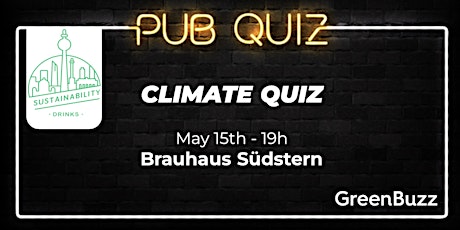 Greenbuzz Climate Pub Quiz