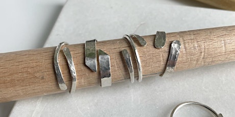 Silver Wrap Ring Workshop with Genevieve Broughton
