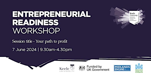 Imagem principal do evento Your Path To Profit - Entrepreneurial Workshop