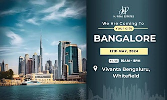 Primaire afbeelding van Dubai's Property Boom Comes to Bangalore: Don't Miss This Exclusive Event!