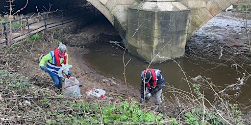 River Don  clean up at Walk Mill island
