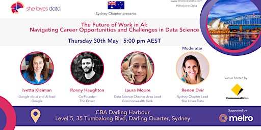 Hauptbild für The Future of Work in AI: Navigating Career Opportunities_Meet Up_SYD