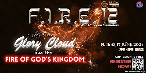 Primaire afbeelding van Fire Igniting Revival Encounter (F.I.R.E.) 12 Conference