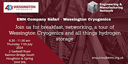 EMN Company Safari -  Wessington Cryogenics primary image
