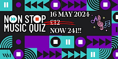 Hauptbild für Non Stop Music Quiz 16 May