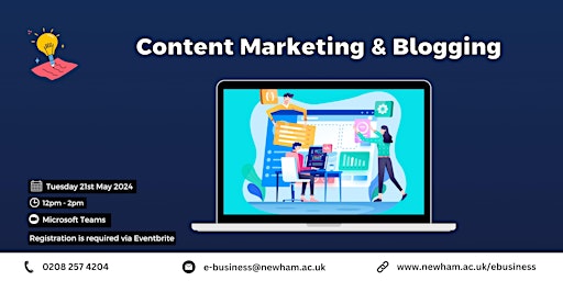 Imagem principal do evento Content Marketing & Blogging