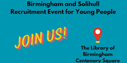 Imagem principal do evento Recruitment Event  at Library of Birmingham