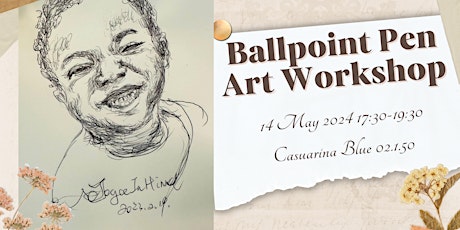 Ballpoint Pen Art Workshop with CDU Art Society